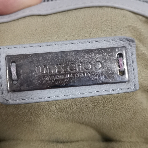 Jimmy Choo Light Grey Hobo Bag - Picture 8 of 9